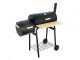 Royal Food CB 400-2 - Barbecue e affumicatore a carbone