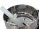 Reber 9011 NX - Passapomodoro N.5 con banco INOX - Motore induzione da 400W