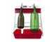 Grifo 2 attacchi - Riempitrice manuale con beccucci inox e serbatoio in plastica