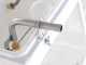 Grifo 2 attacchi - Riempitrice manuale con beccucci inox e serbatoio in plastica
