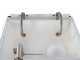 Grifo 2 attacchi - Riempitrice manuale con beccucci inox e serbatoio in acciaio smaltato