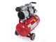 GeoTech S-AC 24.8.10 - Compressore aria elettrico silenziato 24 lt oilless - Motore 1 hp