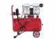 GeoTech S-AC 24.8.10 - Compressore aria elettrico silenziato 24 lt oilless - Motore 1 hp
