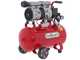 GeoTech S-AC 24.8.10 - Compressore aria elettrico silenziato 24 lt oilless - Motore 1 hp