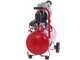 GeoTech S-AC 24.8.10 - Compressore aria elettrico silenziato 24 lt oilless - Motore 1 hp