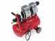 GeoTech S-AC 24.8.10 - Compressore aria elettrico silenziato 24 lt oilless - Motore 1 hp