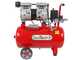 GeoTech S-AC 24.8.10 - Compressore aria elettrico silenziato 24 lt oilless - Motore 1 hp