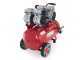 GeoTech S-AC50-8-10x2 - Compressore aria elettrico silenziato a doppia testata 50lt oilless - 2 HP