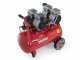 GeoTech S-AC50-8-10x2 - Compressore aria elettrico silenziato a doppia testata 50lt oilless - 2 HP