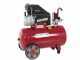 GeoTech AC 50.8.20 - Compressore aria elettrico 50 lt aria compressa - Motore 2 HP
