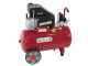 GeoTech AC 50.8.20 - Compressore aria elettrico 50 lt aria compressa - Motore 2 HP