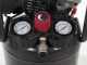Nuair FU 227/10/24V - Compressore aria elettrico portatile - Motore 2 HP - 24 lt