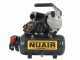 Nuair FU 227/8/6E - Compressore aria elettrico portatile monofase - Motore 2 HP - 6 lt
