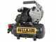 Nuair FU 227/8/6E - Compressore aria elettrico portatile monofase - Motore 2 HP - 6 lt