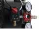 Nuair GVM/50 - Compressore aria elettrico - Carrellato testata a V motore 3 HP - 50 lt