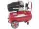 GeoTech AC50-10-30VC - Compressore aria elettrico 50 lt aria compressa - motore 3 HP