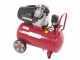 GeoTech AC50-10-30VC - Compressore aria elettrico 50 lt aria compressa - motore 3 HP