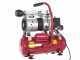 GeoTech S-AC-9-8-07 - Compressore aria elettrico silenziato compatto portatile - Motore 0.7 HP - 8 bar