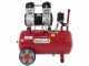 GeoTech S-AC 50-10-15C - Compressore aria elettrico silenziato 50 lt oilless - motore 1.5 HP