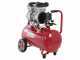 GeoTech S-AC 50-10-15C - Compressore aria elettrico silenziato 50 lt oilless - motore 1.5 HP