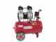 GeoTech S-AC 50-10-15C - Compressore aria elettrico silenziato 50 lt oilless - motore 1.5 HP