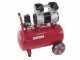 GeoTech S-AC 50-10-15C - Compressore aria elettrico silenziato 50 lt oilless - motore 1.5 HP