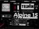 Telwin Alpine 15 - Caricabatterie - batterie WET con tensione 12/24V - monofase