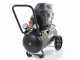 Nuair Sil Air 244/24 - Compressore aria elettrico monofase silenziato, oil-less  - Motore 1.5 HP - 24 lt