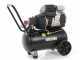 Nuair Sil Air 244/24 - Compressore aria elettrico monofase silenziato, oil-less  - Motore 1.5 HP - 24 lt