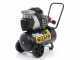Nuair Sil Air 244/24 - Compressore aria elettrico monofase silenziato, oil-less  - Motore 1.5 HP - 24 lt