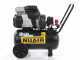 Nuair Sil Air 244/24 - Compressore aria elettrico monofase silenziato, oil-less  - Motore 1.5 HP - 24 lt