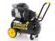 Stanley Sil Air 244/24  - Compressore aria elettrico monofase silenziato, oil-less - Motore 1.5 HP - 24 lt