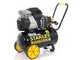 Stanley Sil Air 244/24  - Compressore aria elettrico monofase silenziato, oil-less - Motore 1.5 HP - 24 lt