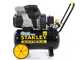 Stanley Sil Air 244/24  - Compressore aria elettrico monofase silenziato, oil-less - Motore 1.5 HP - 24 lt