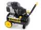 Stanley Sil Air 244/24  - Compressore aria elettrico monofase silenziato, oil-less - Motore 1.5 HP - 24 lt