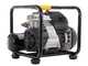 Stanley Vento Rollcage OL244/6 PCM - Compressore aria elettrico monofase silenziato, oil-less - Motore 1.5 HP - 6 lt