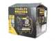 Stanley Vento Rollcage OL244/6 PCM - Compressore aria elettrico monofase silenziato, oil-less - Motore 1.5 HP - 6 lt