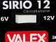 Valex SIRIO 12 - Caricabatterie - batterie da 6 e 12 V - segnalazione a Led della carica