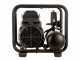 Nuair SIL 244/6 - Compressore aria elettrico portatile monofase silenziato, oil-less  - Motore 1.5 HP - 6 lt