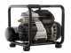 Nuair SIL 244/6 - Compressore aria elettrico portatile monofase silenziato, oil-less  - Motore 1.5 HP - 6 lt