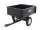 GeoTech TC3080D - carrello ribaltabile per trattorino in metallo - cassone cm 97x76(h 33 cm)