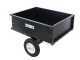 GeoTech TC3080D - carrello ribaltabile per trattorino in metallo - cassone cm 97x76(h 33 cm)