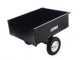 GeoTech TC3080D - carrello ribaltabile per trattorino in metallo - cassone cm 97x76(h 33 cm)