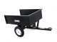 GeoTech TC3080D - carrello ribaltabile per trattorino in metallo - cassone cm 97x76(h 33 cm)