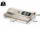 Macchina sottovuoto MINI Euro 360 INOX + vuotometro - Barra saldante 37cm