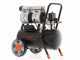 Vinco KWU750-24L - Compressore aria elettrico silenziato 24 lt oilless - motore 1.0 hp