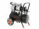 Vinco KWU750-24L - Compressore aria elettrico silenziato 24 lt oilless - motore 1.0 hp