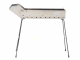 Cruccolini Inox 50 cm - Cuoci Arrosticini a carbone