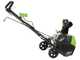 Greenworks GD40ST - Spazzaneve a batteria - SENZA BATTERIE E CARICABATTERIE