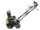 Greenworks GD40ST - Spazzaneve a batteria - SENZA BATTERIE E CARICABATTERIE